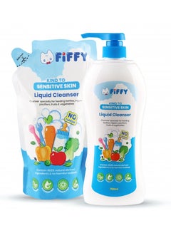 Buy Baby Liquid Cleanser No Flavor 750ML, 600ML in UAE