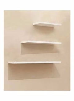 Buy A Set of 3 Storage Racks, Suitable for Hanging Storage Racks in Bedrooms/Living Rooms/Bathrooms/Kitchens (White) in Saudi Arabia