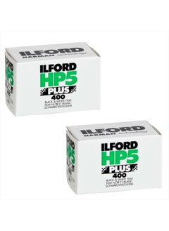 Buy 1574577 HP5 Plus, Black and White Print Film, 35 mm, ISO 400, 36 Exposures (Pack of 2) in UAE