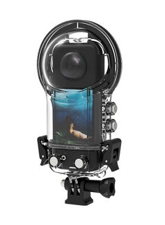 Buy Dive Case For Insta360 X3 40 Meters Waterproof Cover Underwater Protect Box Diving Shell For Insta360 X3 Camera Case Cover Accessories in UAE