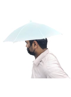 Buy Foldable Head Umbrella Hat for Outdoor Activities And Sunlight UV Protection in Saudi Arabia