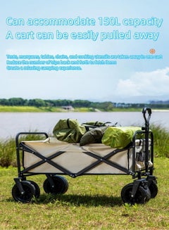 Buy Outdoor camping  supplies portable folding trolley in Saudi Arabia