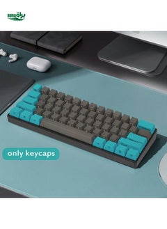 Buy 60% Keycaps Side Printed PBT Keycap Set 60 Percent SeMi Profile Cherry MX Key Caps For US-ANSI Layout 61 68 60% MX Switches Mechanical Keyboard(Blue And Gray ) in UAE