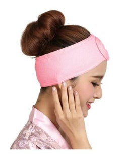 Buy Adjustable hair protection headband for spa, yoga and makeup 1 piece in Egypt