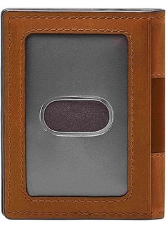 اشتري Fossil Men's Joshua Vegan Cactus Slim Minimalist Bifold Front Pocket Wallet for Men في الامارات