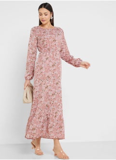 Buy Ditsy Print Dress in UAE