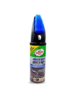 Buy Turtle Wax Power Out Car Interior Carpet & Mat Shampoo Cleaner With Brush 400 ml in Saudi Arabia