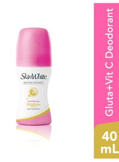 Buy Deodorant Glutathione + Vitamin C Underarm Whitening Antiperspirant Roll On 40mL in UAE