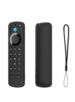 Buy Silicone Cover Compatible for Alexa Voice Remote Control Pro 2022 Soft Silicone Remote Control Case Shockproof Protective Case for Alexa Remote Devices 2022 Release in UAE