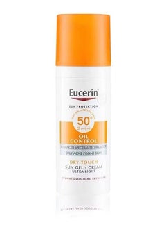 Buy Oil Control Sun Gel-Cream Ultra Light SPF 50+ Dry Touch 50ml in UAE