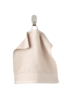 Buy Washcloth Light Grey And Beige 30X30 Cm in Saudi Arabia