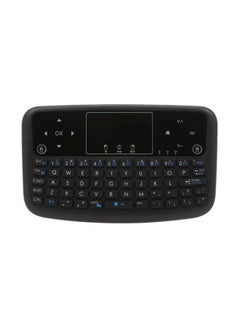 Buy Wireless Touchpad Keyboard Black in Saudi Arabia