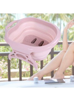 اشتري Foot Basin Foldable Foot Bath Portable Foot Spa Bucket Lightweight Spacesaving Foot Bath Tool For Soaking Foot Pedicure Spa Foot Massage (Multicolour) في الامارات