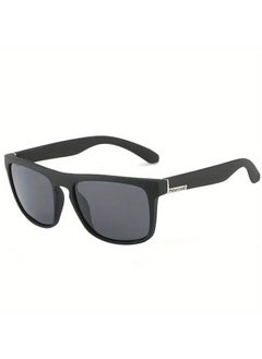 اشتري Minimalist Square Frame Polarized Fashion Sunglasses for Women Men في الامارات