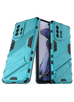 Buy GOLDEN MASK Compatible With Xiaomi Mi11T/Mi 11T Pro Punk Case Anti Protection (Blue) in Egypt