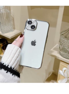 Buy iPhone 15 Mobile Phone Case Protective Cover Soft Shell Electroplated Anti-fall in Saudi Arabia