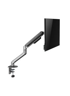 Buy Single Monitor Desk Mount, Adjustable Gas Spring Monitor Arm Support Max 32 Inch, 4.4-17.6lbs Screen, Computer Monitor Stand Holder with Clamp/Grommet Mounting Base, in UAE