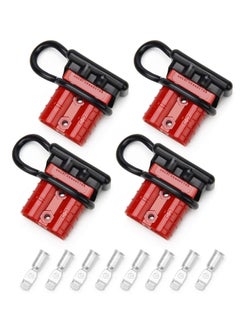 Buy Wire Connector 4 Pack, 50A 6-10 Gauge Battery Quick Connect Disconnect Wire Harness Plug, 12V to 36V Battery Quick Connect Disconnect Set for Car Bike ATV Winches Lifts Motors More in Saudi Arabia