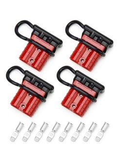 Buy Wire Connector 4 Pack, 50A 6-10 Gauge Battery Quick Connect Disconnect Wire Harness Plug, 12V to 36V Battery Quick Connect Disconnect Set for Car Bike ATV Winches Lifts Motors More in UAE