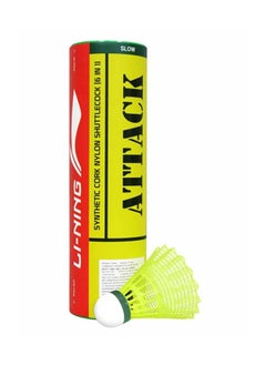 Buy Attack Nylon Shuttlecock, Slow in UAE