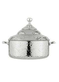 Buy Wejdan Hotpot Stainless Steel 3 Liter Silver in Saudi Arabia