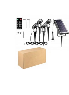 Buy Solar Powered Garden Spotlight & Electric Charging, 4 Bulbs in Egypt