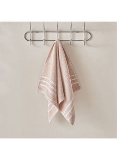 اشتري Mateo Ribbed Cotton Hand Towel 70 x 40 cm في الامارات