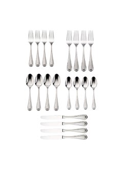 Buy 20-Piece Stainless Steel Countess Cutlery Set Silver B014020AL20 in Saudi Arabia