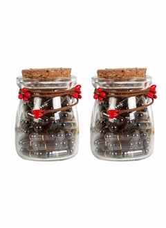 Buy SYOSI 2 Sets Note Creative Mini Gift Message Capsule Letters for Party Home Office for Message Bottle, Wishing Bottles, Samples, Wedding, Party Favor in UAE