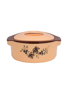 اشتري DelCasa Floral Delight Insulated 2650ml Casserole DC2166 في الامارات