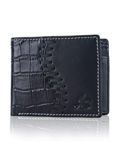 Buy Markus Black Men’s Leather Wallet | Leather Wallet for Men | RFID Men’s Wallet in UAE