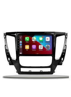 Buy Android Car Stereo For Mitsubishi Montero Sport Android Screen 2015 To 2021 4GB RAM Support Apple Carplay Android Auto Wireless QLED Screen SIM Card Support DSP AHD Camera Included in UAE