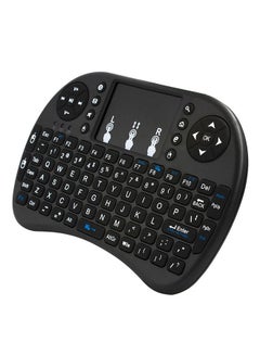 Buy Wireless Mini Touchpad Keyboard Black in Saudi Arabia