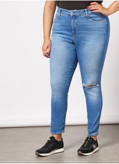 Buy Plus Size Skinny Fit Jeans in UAE