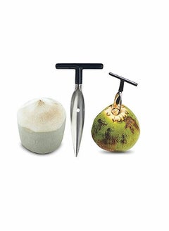 Buy Coconut Opener for Fresh Green Young Coconut Water - Works With Peeled Thai Young White Coconuts - Open in Seconds Super Safe Easy and Fast in UAE