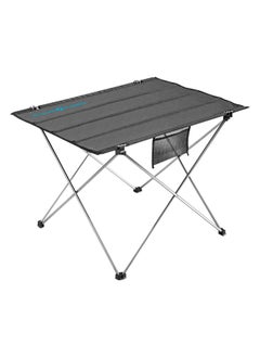 Buy Folding Aluminum Table Black Size53*55*75Cm in Saudi Arabia