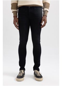 Buy Man Carlo - Skinny Fit Denim Denim Trousers in Egypt