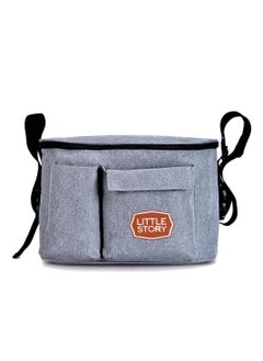 اشتري Little Story Stroller Organizer Travel Bag-Grey في السعودية