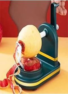 اشتري Fruit Apple Peeling Machine, Kitchen Manual Peeling Tool, Citrus Peeling Tools, Handheld Potato Cutter - Multi Color في مصر