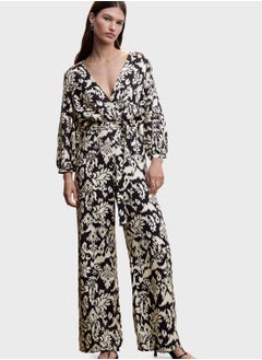 Buy Geometric Print Jumpsuit in UAE