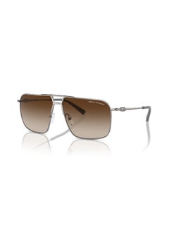 Buy Men'sPolarized Pilot Shape Metal Sunglasses 2050S - Lens Size: 60 Mm - Matte Gunmetal in Saudi Arabia