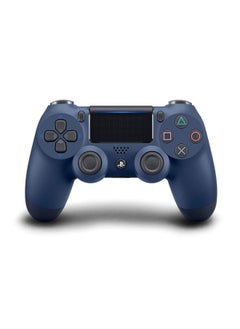 Buy Dualshock Wireless Controller For PS4, Bluetooth High Performance Gamepad With Dual Motor Feedback - Midnight Blue in UAE