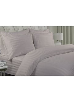 اشتري Tiffany 3-Piece Comforter Set 240X260Cm Silver Grey في الامارات