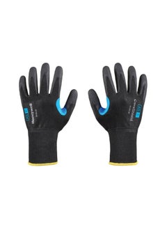 Buy Honeywell Micro-Foam Nitrile Coating 25-0513B/09L CoreShield Cut A5/E Resistant Safety Gloves, 13 Gauge HPPE/Stainless Steel Black Liner, Large in UAE