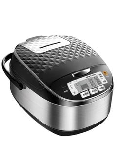 Buy 850W Intelligent Household Multi-Function Rice Cooker with One Touch Operation, Premium Quality Double Layer Inner Pot, uncooked Resulting in Cooked with Steam, Large LED Screen in UAE