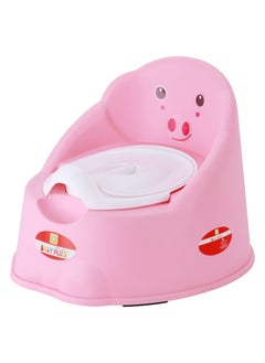 Buy BP9427-Pink Portable Baby Potty Chair - Splash Shield With Removable Lid, Comfy High Back Rest, Ergonomic Design And Non-Slip Feet - Boy/Girl in UAE