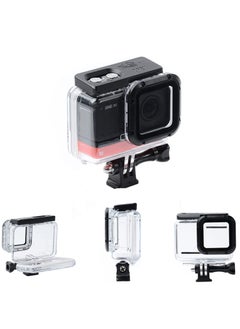 اشتري For Insta360 ONE RS 4K Waterproof Case Camera Diving Case Depth Waterproof 60m Accessories for 4K Version في الامارات