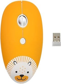 اشتري Generic Gamma M-12 Mouse Wireless Optical With Power Saving And Amazing Cartoon Design For Computer -Multicolor في مصر