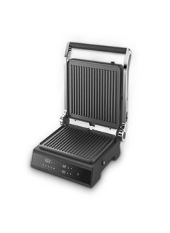 اشتري Porodo Lifestyle Digital Touch Electric Grill: Dual Plate Control, 1800-2000W Power, Removable Non-Stick Plates في الامارات