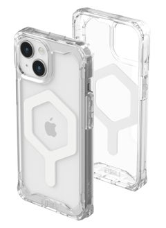 Buy Urban Armor Gear UAG Plyo MagSafe compatible for Apple iPhone 14 Case Cover [16 Feet Drop tested] - Ice | White in UAE